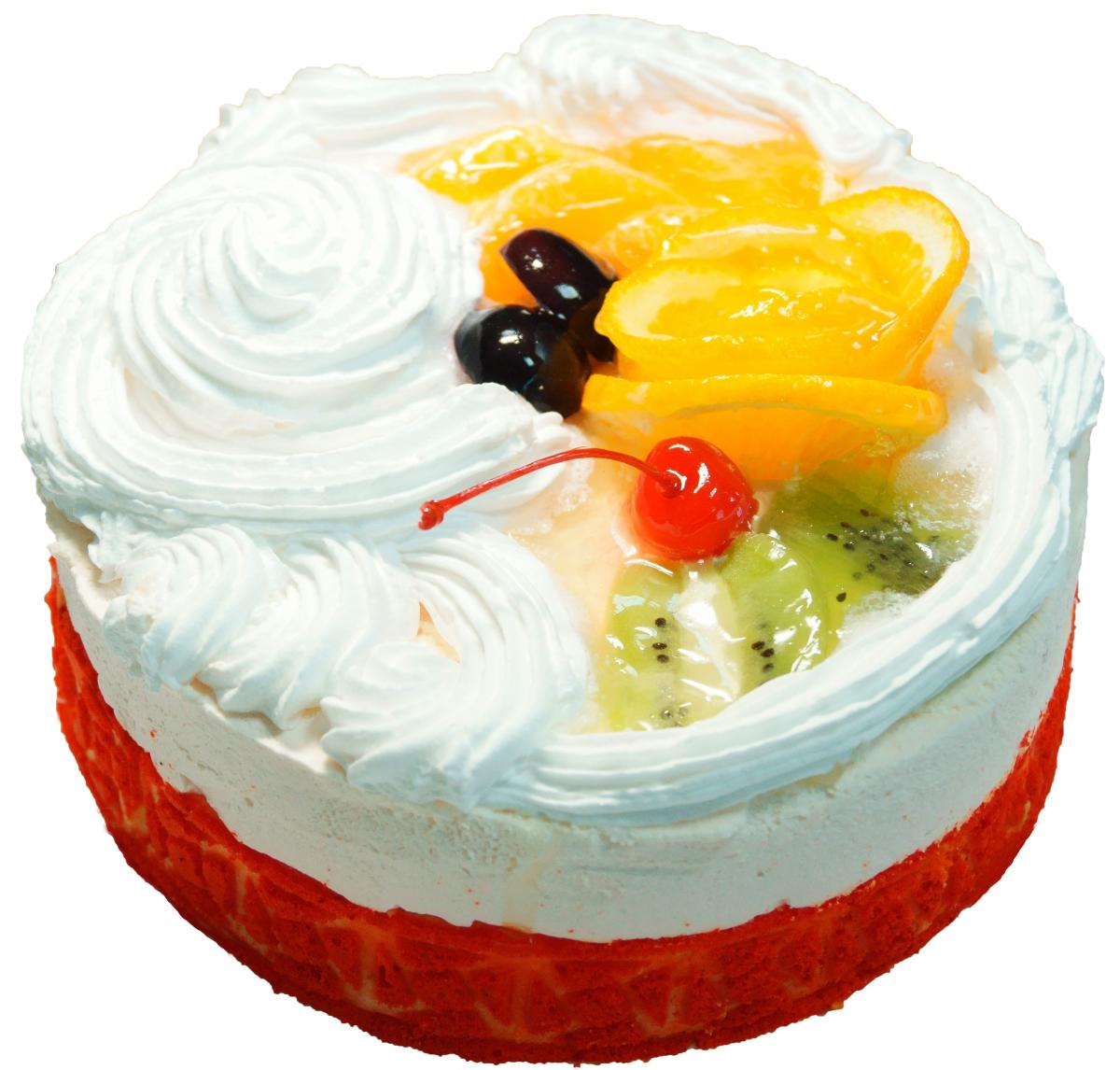 Торт «Йогуртовый с фруктами» 1,5 кг ЗАКАЗНОЙ!