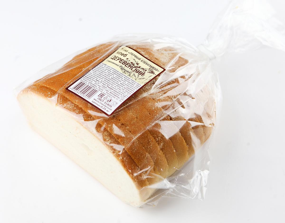 Хлеб «Деревенский» 250 г (нарезанный)