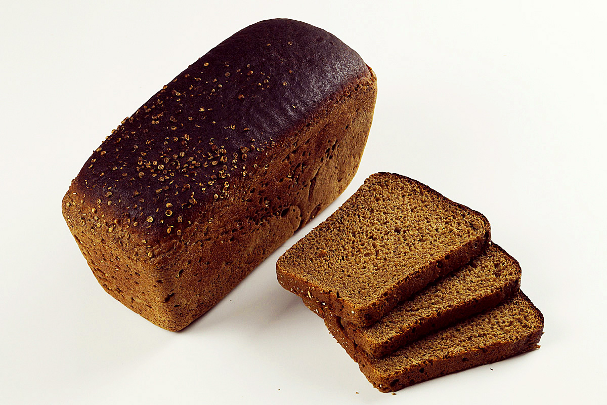 картинка Хлеб «Бородинский» 580 г (упакованный) от Первого хлебозавода