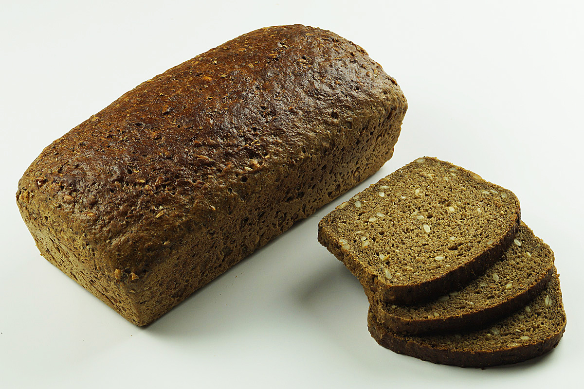 Хлеб «С цельным зерном ржи» 350 г (нарезанный)