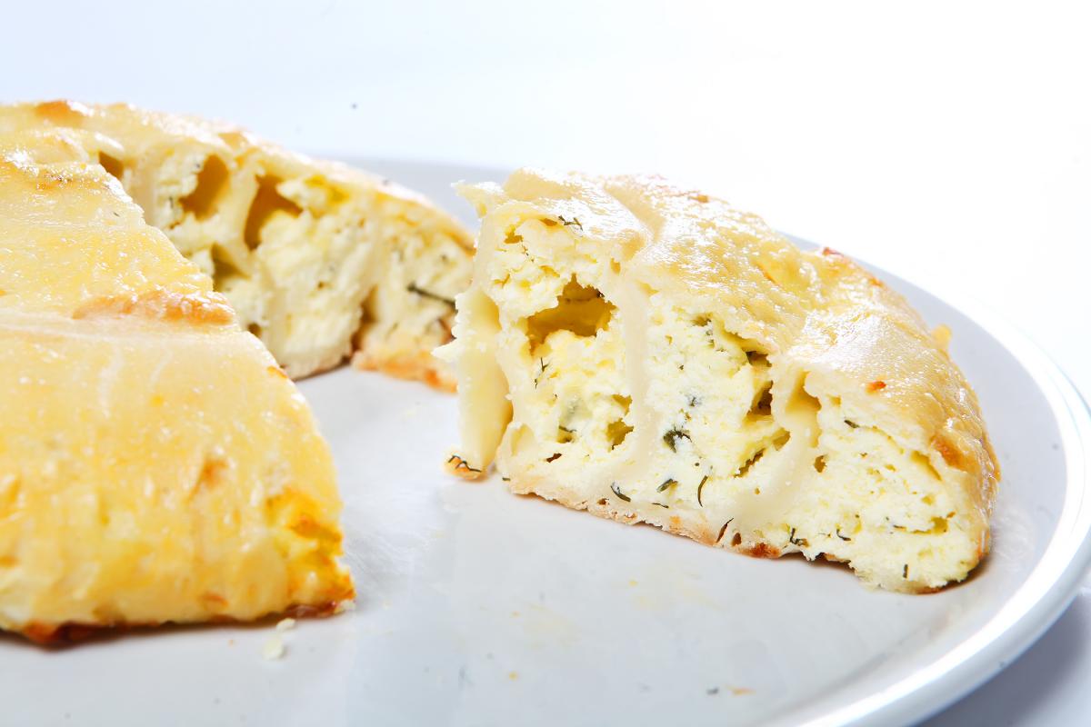 картинка Пирог с творогом и сыром от Первого хлебозавода
