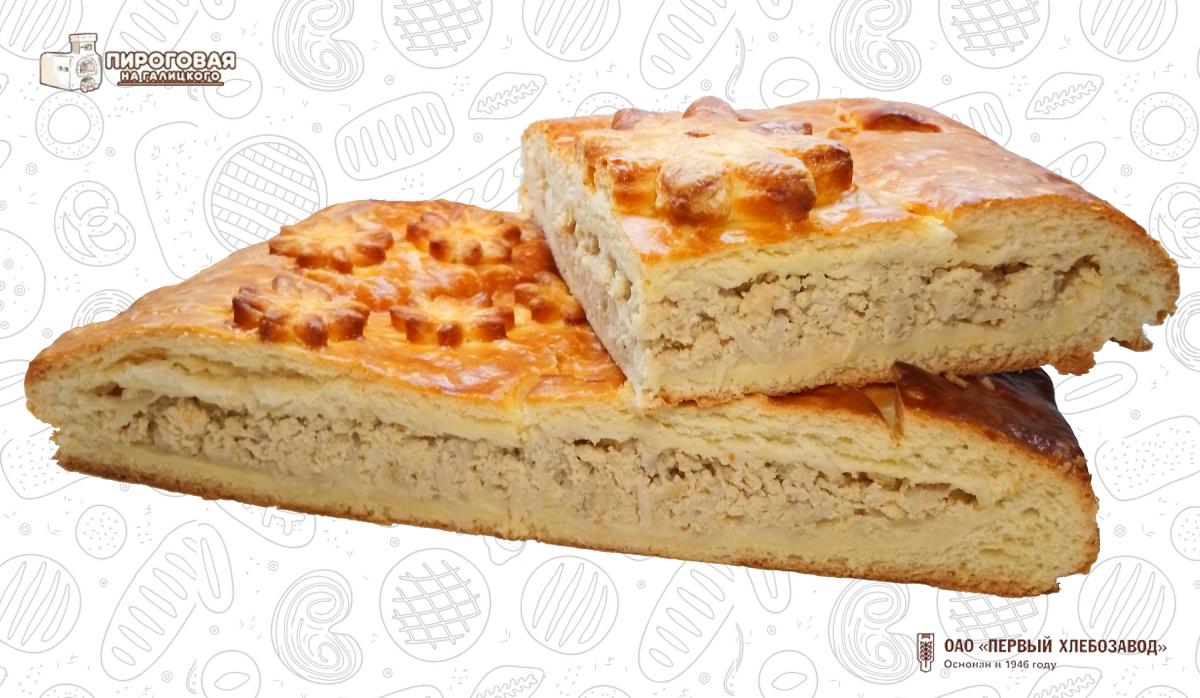 Пирог с курицей "Домашний"